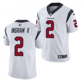 Wholesale Cheap Men\'s Houston Texans #2 Mark Ingram II White Vapor Untouchable Limited Stitched Jersey