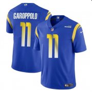 Cheap Youth Los Angeles Rams #11 Jimmy Garoppolo Blue Vapor Untouchable Football Stitched Jersey