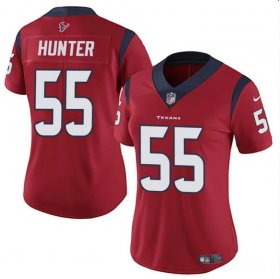 Cheap Women\'s Houston Texans #55 Danielle Hunter Red Vapor Untouchable Limited Stitched Jersey