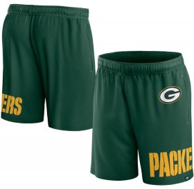 Cheap Men\'s Green Bay Packers Green Shorts