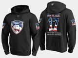 Wholesale Cheap Panthers #17 Derek Mackenzie NHL Banner Wave Usa Flag Black Hoodie