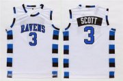 Wholesale Cheap One Three Hill 3 Scott White Stitched Jersey