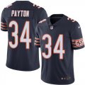 Wholesale Cheap Nike Bears #34 Walter Payton Navy Blue Team Color Youth Stitched NFL Vapor Untouchable Limited Jersey