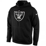 Wholesale Cheap Men's Las Vegas Raiders Nike Black KO Logo Essential Hoodie