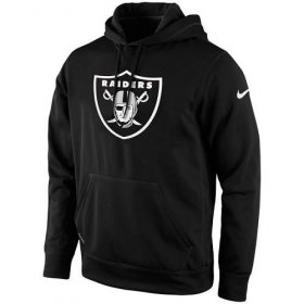 Wholesale Cheap Men\'s Las Vegas Raiders Nike Black KO Logo Essential Hoodie