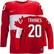 Wholesale Cheap Olympic 2014 CA. #20 John Tavares Red Stitched NHL Jersey