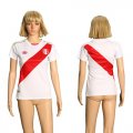 Wholesale Cheap Women's Peru Blank Home Soccer Country Jersey