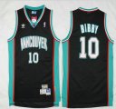 Wholesale Cheap Memphis Grizzlies #10 Mike Bibby Black Hardwood Classics Soul Swingman Throwback Jersey