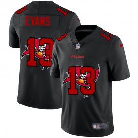 Wholesale Cheap Tampa Bay Buccaneers #13 Mike Evans Men\'s Nike Team Logo Dual Overlap Limited NFL Jersey Black