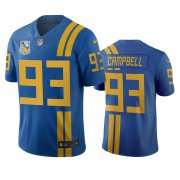 Wholesale Cheap Jacksonville Jaguars #93 Calais Campbell Royal Vapor Limited City Edition NFL Jersey