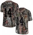 Wholesale Cheap Nike Vikings #14 Stefon Diggs Camo Men's Stitched NFL Limited Rush Realtree Jersey