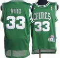 Wholesale Cheap Boston Celtics #33 Larry Bird Green Swingman Throwback Jersey