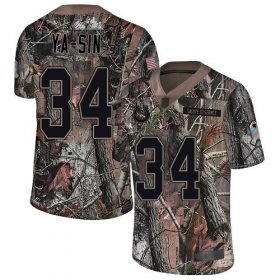 Wholesale Cheap Nike Colts #34 Rock Ya-Sin Camo Men\'s Stitched NFL Limited Rush Realtree Jersey