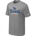 Wholesale Cheap Nike Tennessee Titans Critical Victory NFL T-Shirt Light Grey