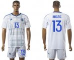 Wholesale Cheap Bosnia Herzegovina #13 Hodzic Away Soccer Country Jersey