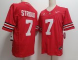 Cheap Men's Ohio State Buckeyes #7 CJ Stroud White FUSE College Stitched Jersey