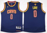 Wholesale Cheap Men's Cleveland Cavaliers #0 Kevin Love Navy Blue 2017 The NBA Finals Patch Jersey