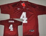 Wholesale Cheap Alabama Crimson Tide #4 Mark Barron Red Jersey