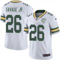 Wholesale Cheap Nike Packers #26 Darnell Savage Jr. White Youth 100th Season Stitched NFL Vapor Untouchable Limited Jersey