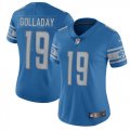 Wholesale Cheap Nike Lions #19 Kenny Golladay Light Blue Team Color Women's Stitched NFL Vapor Untouchable Limited Jersey