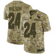 Wholesale Cheap Nike Cardinals #24 Adrian Wilson Camo Men's Stitched NFL Limited 2018 Salute to Service Jersey