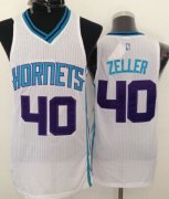 Wholesale Cheap Charlotte Hornets #40 Cody Zeller White Swingman Jersey