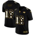 Wholesale Cheap Tampa Bay Buccaneers #12 Tom Brady Men's Nike Carbon Black Vapor Cristo Redentor Limited NFL Jersey