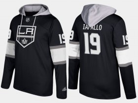 Wholesale Cheap Kings #19 Alex Iafallo Black Name And Number Hoodie