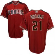 Wholesale Cheap Diamondbacks #21 Zack Greinke Sedona Red Alternate Stitched Youth MLB Jersey