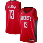 Wholesale Cheap Rockets #13 James Harden Red Basketball Swingman Icon Edition 2019-2020 Jersey