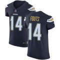 Wholesale Cheap Nike Chargers #14 Dan Fouts Navy Blue Team Color Men's Stitched NFL Vapor Untouchable Elite Jersey