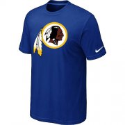 Wholesale Cheap Nike Washington Redskins Sideline Legend Authentic Logo Dri-FIT NFL T-Shirt Blue