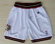 Wholesale Cheap Philadelphia 76ers White Short