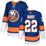 Wholesale Cheap Adidas Islanders #22 Mike Bossy Royal Blue Home Authentic Stitched NHL Jersey