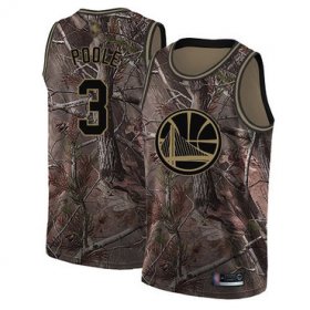 Wholesale Cheap Warriors #3 Jordan Poole Camo Basketball Swingman Realtree Collection Jersey