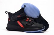 Wholesale Cheap Nike Lebron James Soldier 13 Shoes Black Red