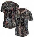 Wholesale Cheap Nike Vikings #72 Ezra Cleveland Camo Women's Stitched NFL Limited Rush Realtree Jersey