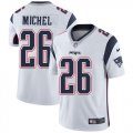 Wholesale Cheap Nike Patriots #26 Sony Michel White Youth Stitched NFL Vapor Untouchable Limited Jersey