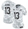 Cheap Women's Miami Dolphins #13 Dan Marino 2024 F.U.S.E Arctic Camo Salute To Service Limited Stitched Football Jersey(Run Small)