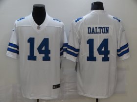 Wholesale Cheap Men\'s Dallas Cowboys #14 Andy Dalton White 2020 NEW Vapor Untouchable Stitched NFL Nike Limited Jersey