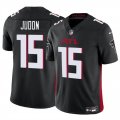 Cheap Men's Atlanta Falcons #15 Matthew Judon Black 2024 F.U.S.E Vapor Untouchable Limited Football Stitched Jersey