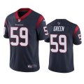 Wholesale Cheap Men's Houston Texans #59 Kenyon Green Navy Vapor Untouchable Limited Stitched Jersey