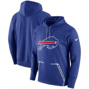 Wholesale Cheap Men's Buffalo Bills Nike Royal Champ Drive Vapor Speed Performance Pullover Hoodie