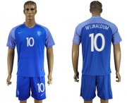 Wholesale Cheap Holland #10 Wijnaldum Away Soccer Country Jersey