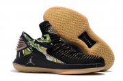 Wholesale Cheap Air Jordan 32 Low Camo Prints Black/Green-Brown