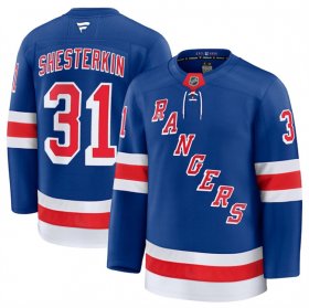 Men\'s New York Rangers #31 Igor Shesterkin Royal 2024-25 Home Stitched Hockey Jersey