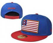 Wholesale Cheap Marvel Super Hero Squad Captain America The First Avenger Adjustable Snapback LH06