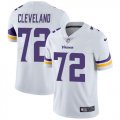 Wholesale Cheap Nike Vikings #72 Ezra Cleveland White Youth Stitched NFL Vapor Untouchable Limited Jersey