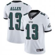 Wholesale Cheap Men's Philadelphia Eagles #13 Devon Allen White Vapor Untouchable Limited Stitched Jersey