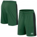 Wholesale Cheap Men's New York Jets Green Performance Shorts